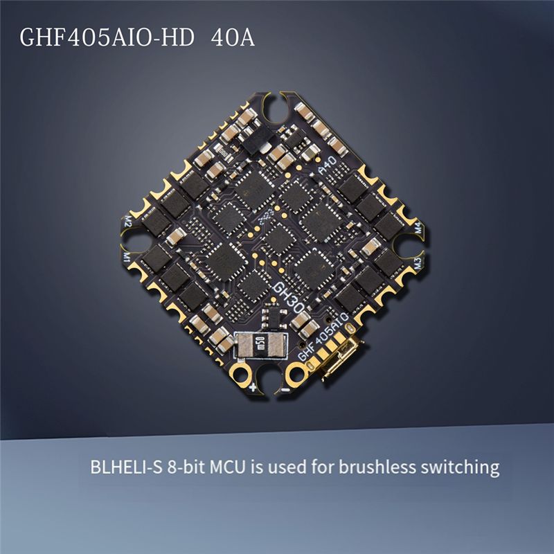 ABTI-GHF405AIO-HD 40A ชุดควบคุ - Fpv Drone Esc บทวิจารณ์และราคา